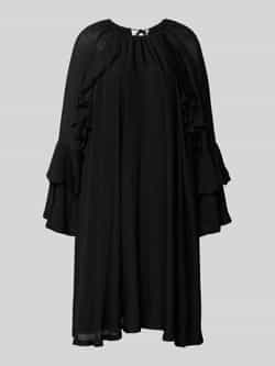 Copenhagen Muse Knielange jurk van viscosemix model 'NORMA'