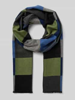 Christian Berg Men Sjaal van viscose met franjes