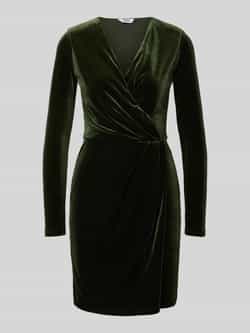 MbyM Knielange jurk met V-hals model 'MADENA