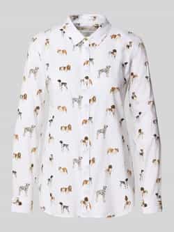 Barbour Relaxed fit blouse met lange mouwen van katoenmix model 'SAFARI'