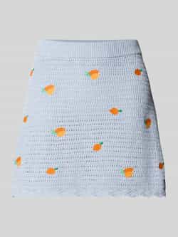 Pepe Jeans Gebreide rok met ajourpatroon model 'OLAYA'