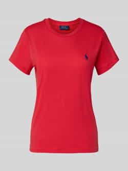 Polo Ralph Lauren T-shirt met labelstitching en ronde hals