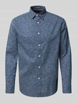 Tommy Hilfiger Regular fit vrijetijdsoverhemd met logostitching model 'POPLIN'