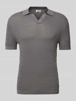 Drykorn Regular fit poloshirt met V-hals model 'BRAIAN'