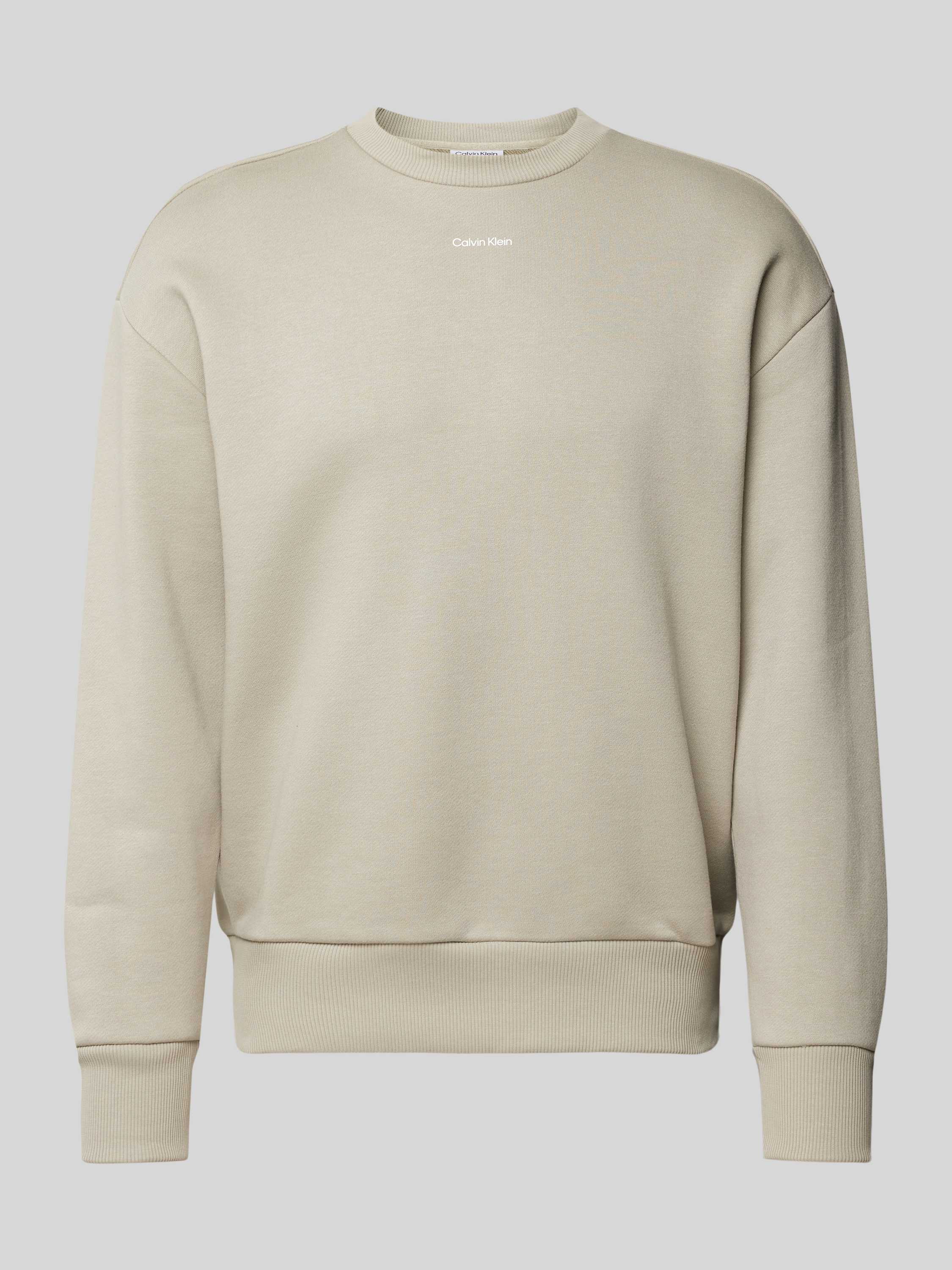 CK Calvin Klein Sweatshirt met labelprint model 'NANO'