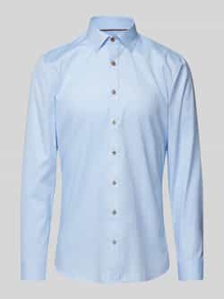 OLYMP No. Six Super slim fit zakelijk overhemd met kentkraag model 'New York'