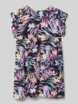 S.Oliver RED LABEL Jurk van viscose met all-over motief