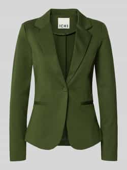 Ichi Slim fit blazer met paspelzakken model 'KATE'