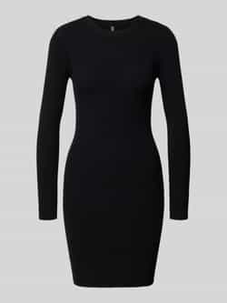 Pieces Nauwsluitende mini-jurk in geribde look model 'MIRA NEW'