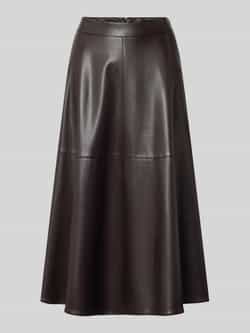 Oui Midirok in leerlook met ritssluiting