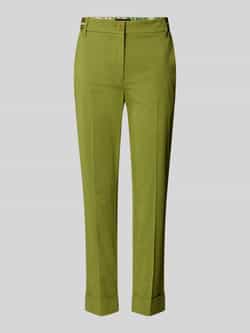 Marc Cain Regular fit broek met verkorte pasvorm en steekzakken