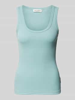 Marc O'Polo Slim fit tanktop van katoenmix