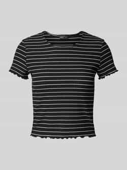 Only Shirt met ronde hals ONLEMMA STRIPE S S TOP