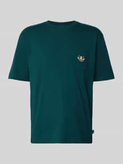 adidas Originals T-shirt met borstzak en labelstitching
