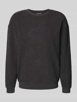 American vintage Sweatshirt met ribboorden model 'BOBY'