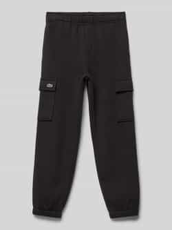 Lacoste Core Essential Cargo Pants Junior Black