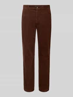 Tommy Hilfiger Regular fit corduroy broek met riemlussen model 'DENTON'