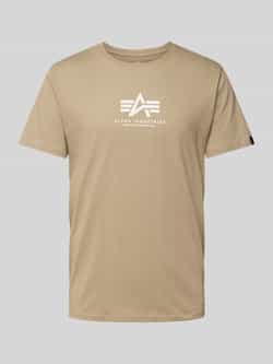 Alpha Industries Shirt met ronde hals Basic T ML