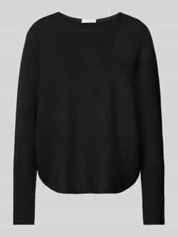Rich & Royal Gebreide pullover met ronde hals