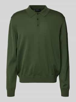 Maerz muenchen Regular fit pullover van merinowol in gebreide look