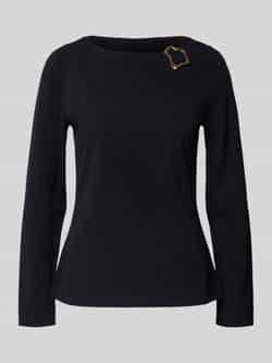 S.Oliver BLACK LABEL Regular fit shirt met 3 4-mouwen
