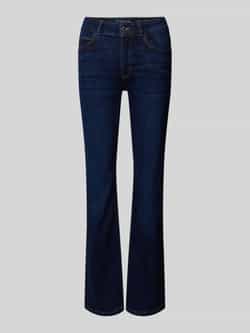 Tom Tailor Regular fit high rise bootcut jeans met katoen model 'KATE'