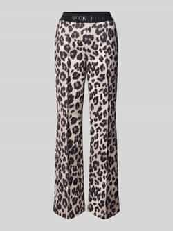 S.Oliver BLACK LABEL Straight leg broek met elastische band