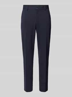 Selected Homme Slim fit stoffen broek met persplooien model 'DELON'