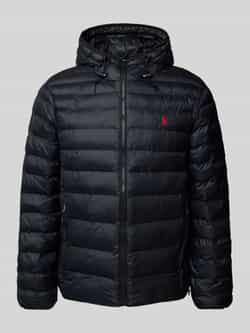 Polo Ralph Lauren Gewatteerd jack met logostitching model 'TERRA'