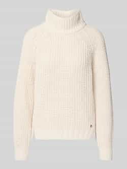 Monari Gebreide pullover met ribboorden