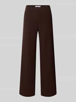 RAFFAELLO ROSSI Wide leg broek met steekzakken model 'Palina'