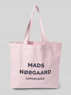 MADS NØRGAARD Shopper met labelprint model 'RECYCLED BOUTIQUE ATHENE'