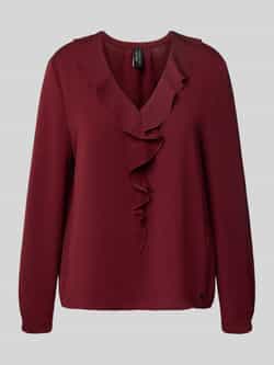 Marc Cain Relaxed fit blouse met ruches
