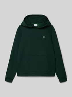 Lacoste Regular fit hoodie van katoenmix model 'CORE'