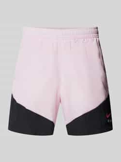 Nike Ademende Geweven Air Shorts Roze Zwart Pink Heren