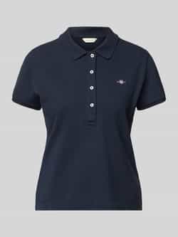 Gant Slim fit poloshirt met labelstitching