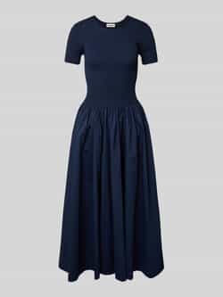 Staud Midi-jurk in riblook model 'LAROQUETTE'