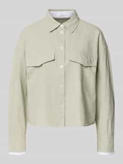 Opus Overhemdblouse met knoopsluiting model 'Finsi'