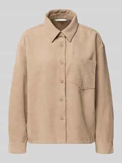 Tom Tailor Denim Boxy fit blouse met borstzak