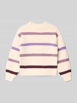 S.Oliver RED LABEL Loose fit gebreide pullover in gestreepte look