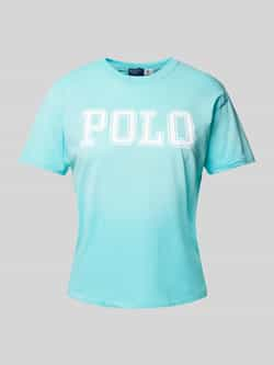 Ralph Lauren Heldere Blauwe T-shirts en Polos Blue Dames