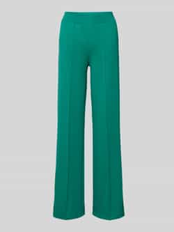 Smith and Soul Straight leg stoffen broek met vaste persplooien