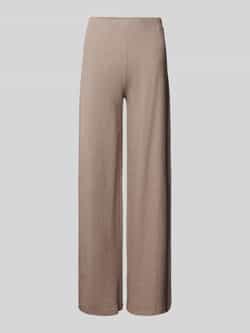 Guess Wide leg stoffen broek met labelapplicatie model 'ELSA'