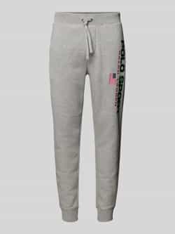 Polo Sport Slim fit sweatpants met labelprint