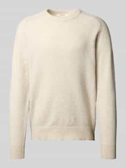 Selected Homme Regular fit gebreide pullover met mix van alpaca en wol model 'RAI'