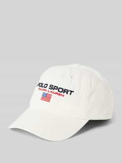 Polo Sport Baseballpet met labelstitching