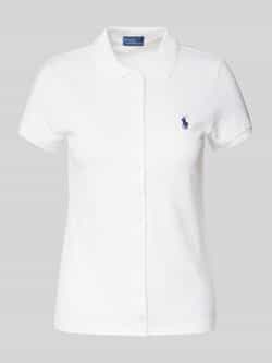 Polo Ralph Lauren Wit T-shirt Modern Fit Casual Stijl White Dames