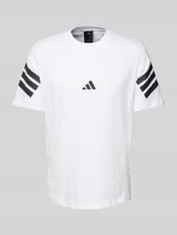 ADIDAS SPORTSWEAR T-shirt met geribde ronde hals