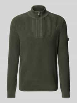 JOOP! JEANS Gebreide pullover met schipperskraag