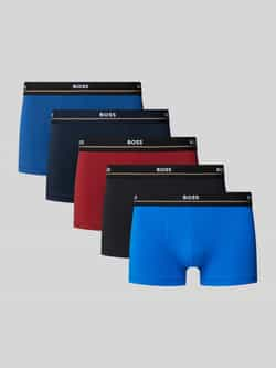 Boss Boxershort met label in band in een set van 5 stuks model 'Essential'